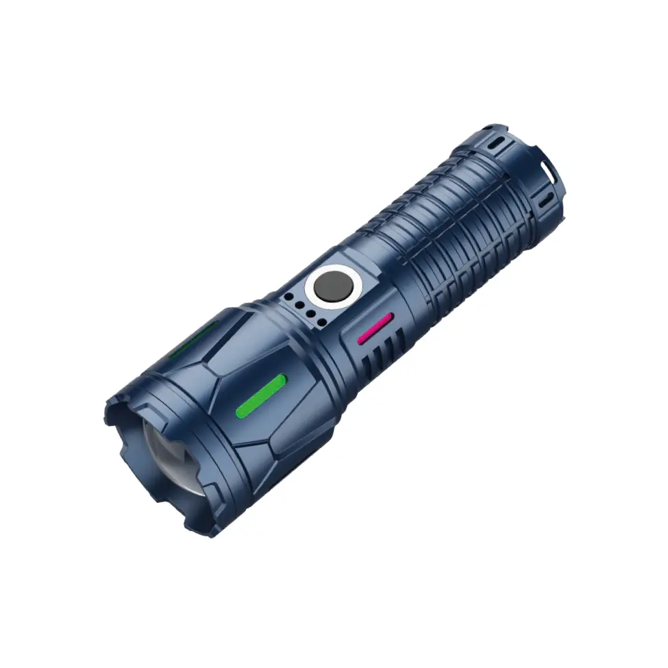 10W LED oplaadbare tactische zaklamp voor kamperen en veiligheid