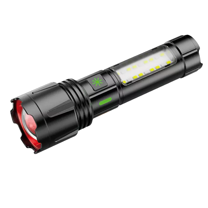 Compacte krachtige zaklamp