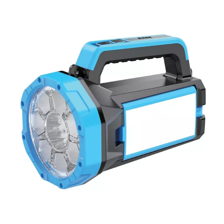 Krachtige USB-oplaadbare LED-spot op zonne-energie